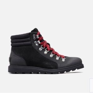 Sorel Womens Ainsley Conquest Waterproof Booties, sz 8.5.  FREE LACES.